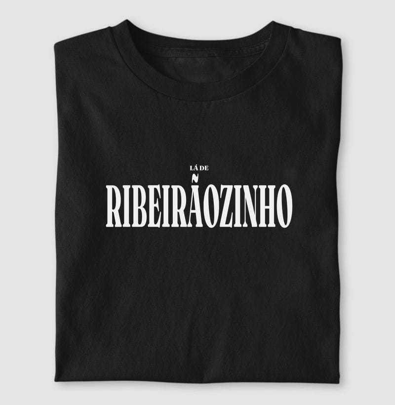Camiseta Tipografia de Ribeirãozinho
