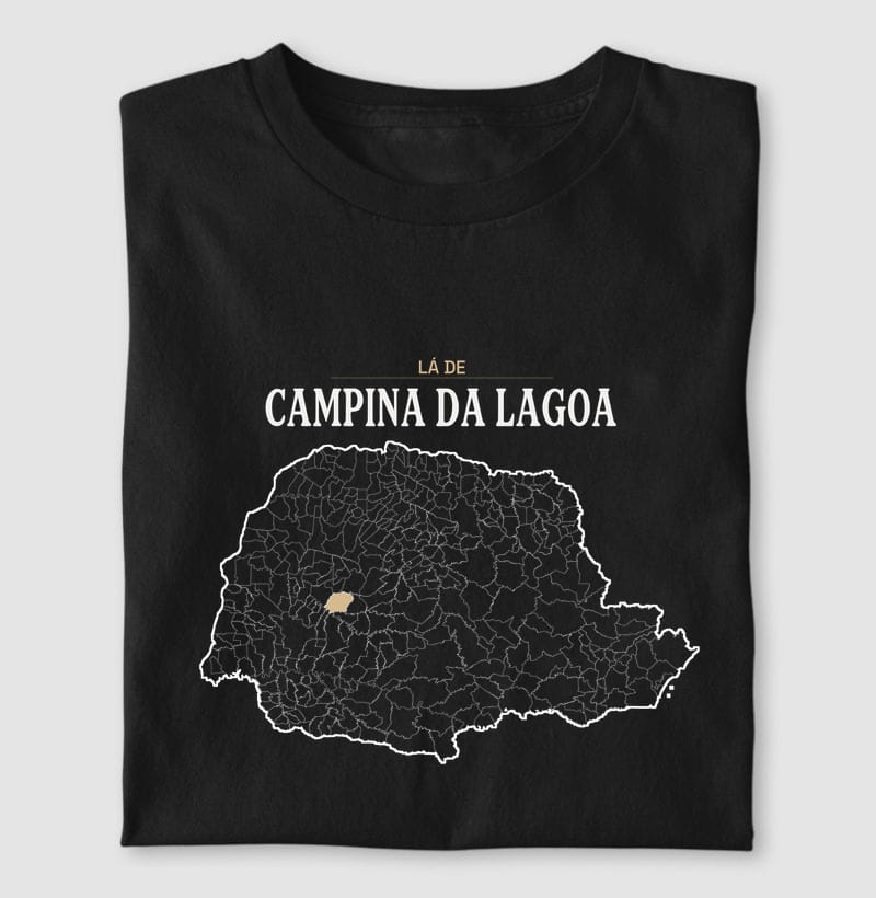 Camiseta Território de Campina da Lagoa
