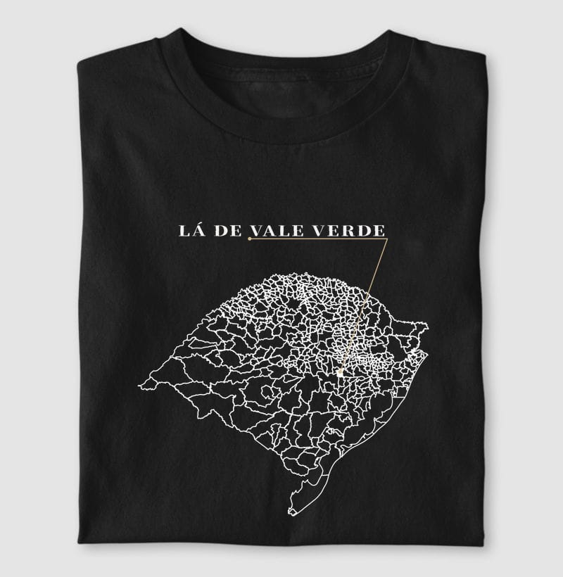 Camiseta Ponto de Origem de Vale Verde