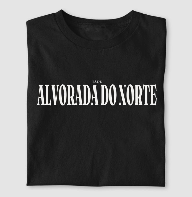 Camiseta Tipografia de Alvorada do Norte