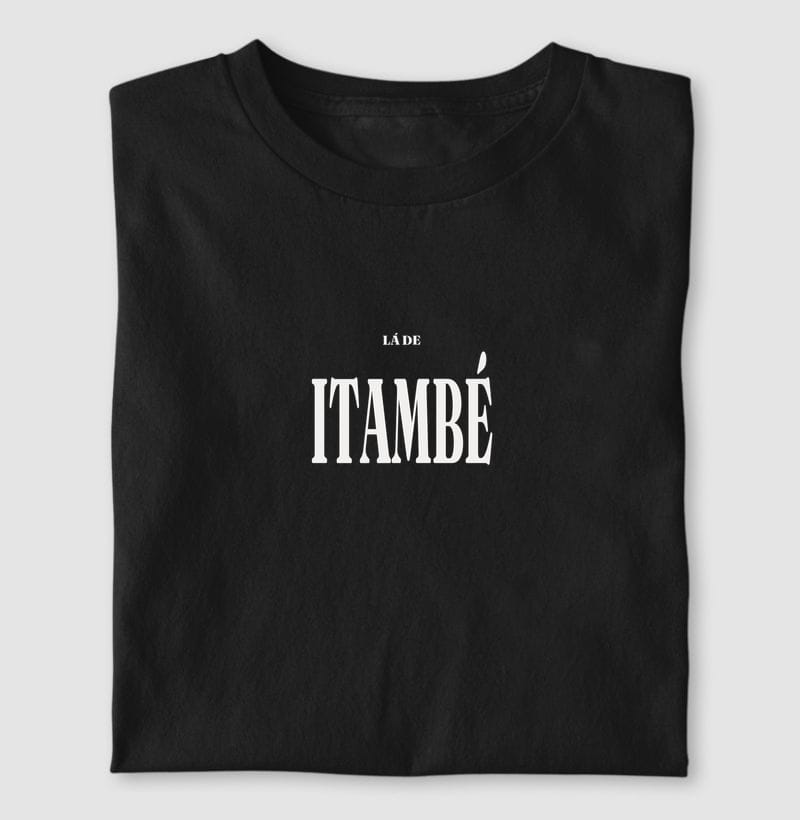 Camiseta Tipografia de Itambé