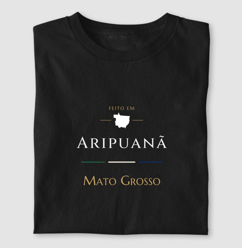 Camiseta Feito em de Aripuanã
