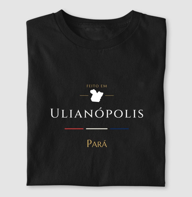 Camiseta Feito em de Ulianópolis