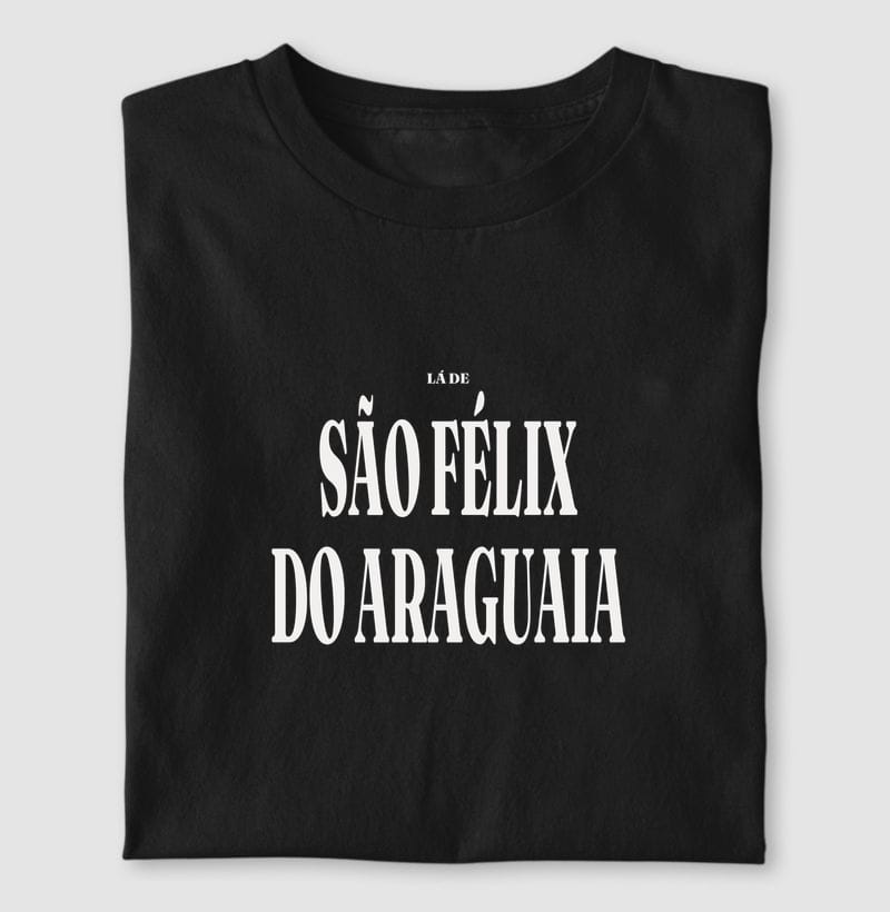 Camiseta Tipografia de São Félix do Araguaia