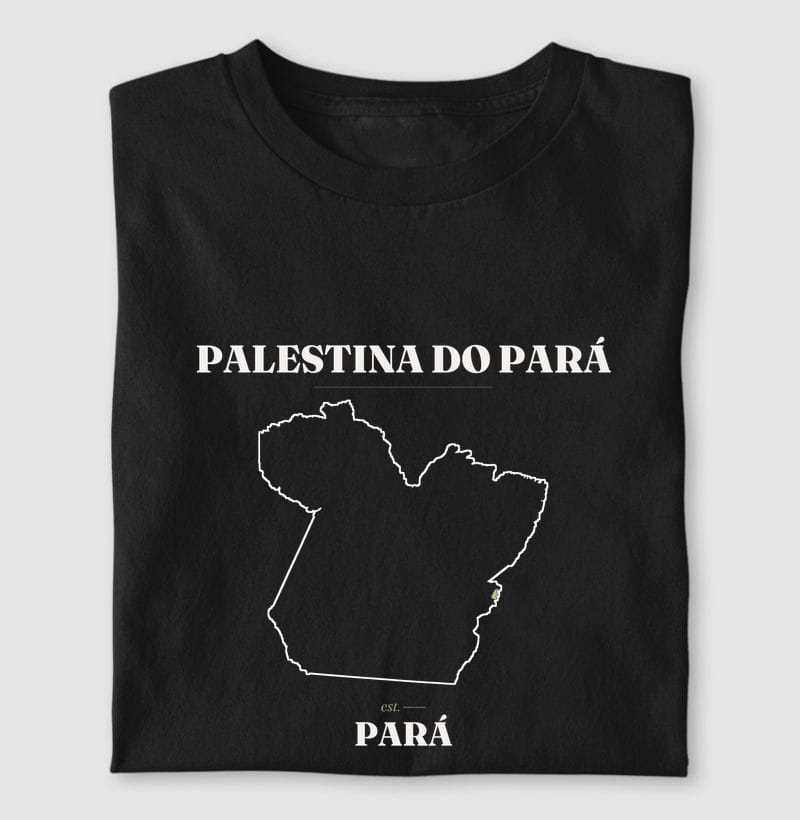Camiseta Legado de Palestina do Pará
