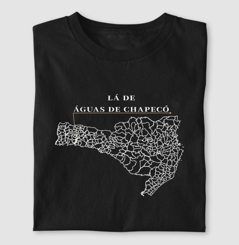 Camiseta Ponto de Origem de Águas de Chapecó