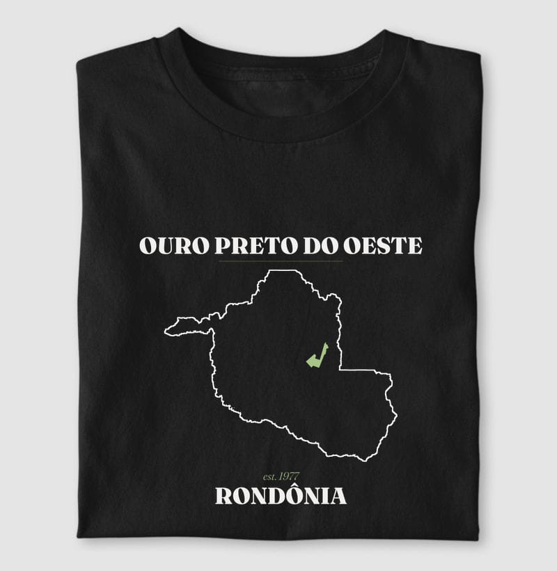 Camiseta Legado de Ouro Preto do Oeste
