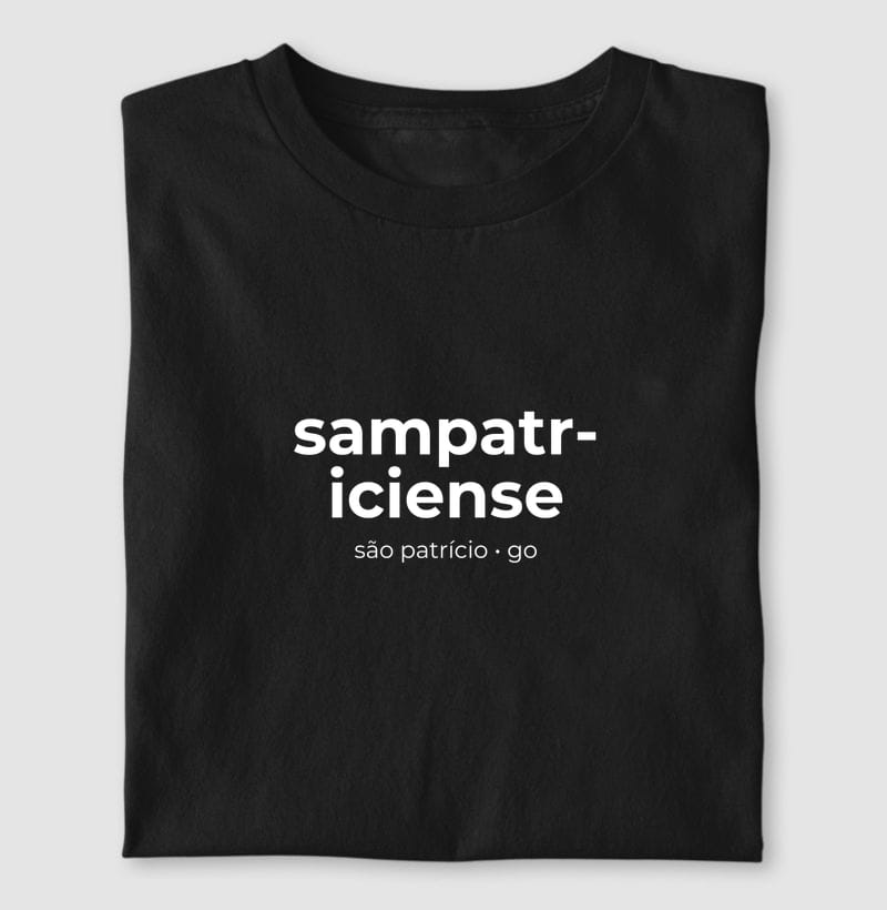 Camiseta Gentílico de São Patrício