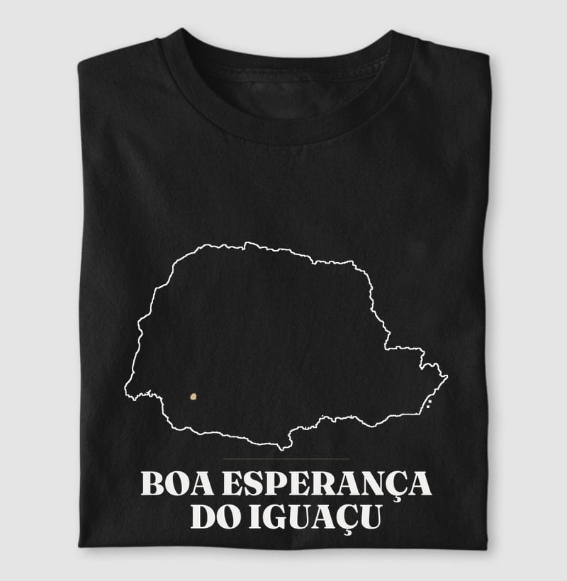 Camiseta Traço de Boa Esperança do Iguaçu