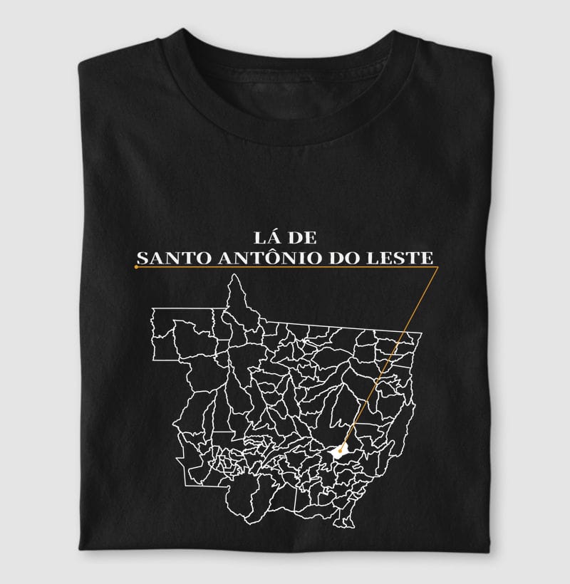 Camiseta Ponto de Origem de Santo Antônio do Leste