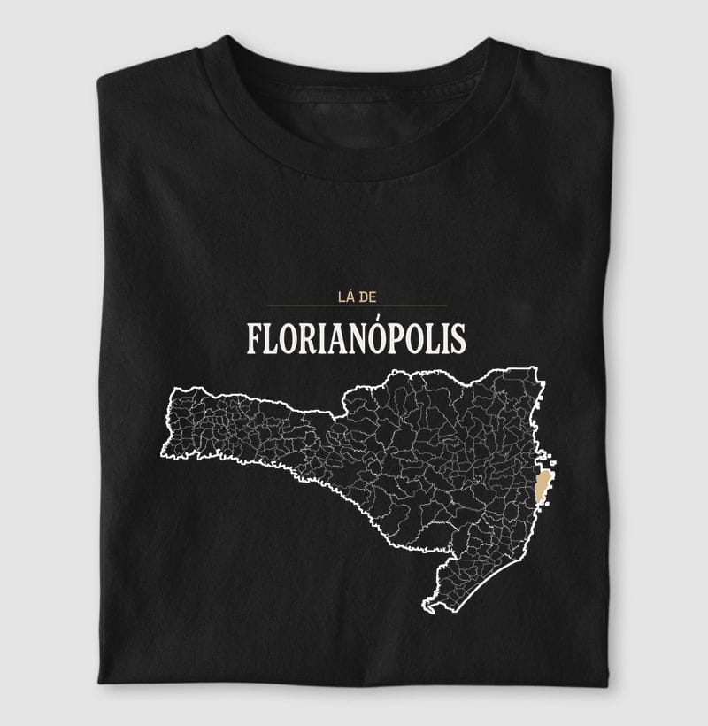 Camiseta Território de Florianópolis