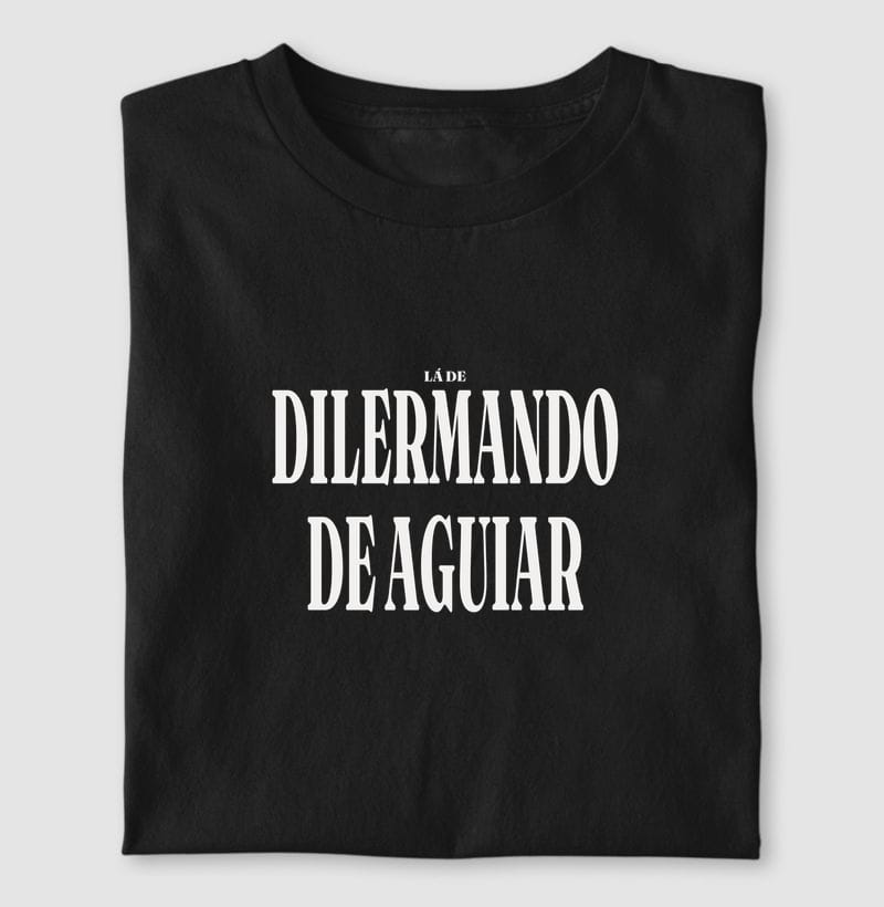 Camiseta Tipografia de Dilermando de Aguiar