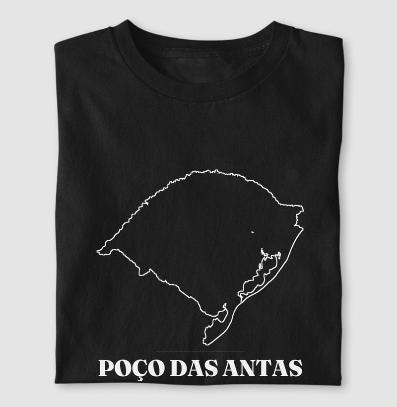 Camiseta Traço de Poço das Antas