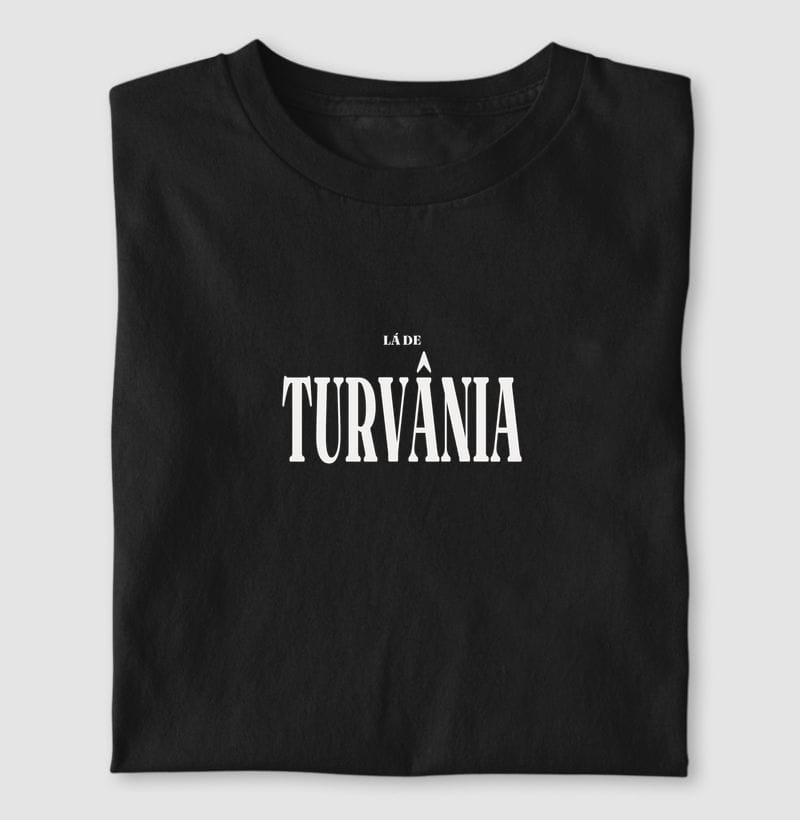 Camiseta Tipografia de Turvânia