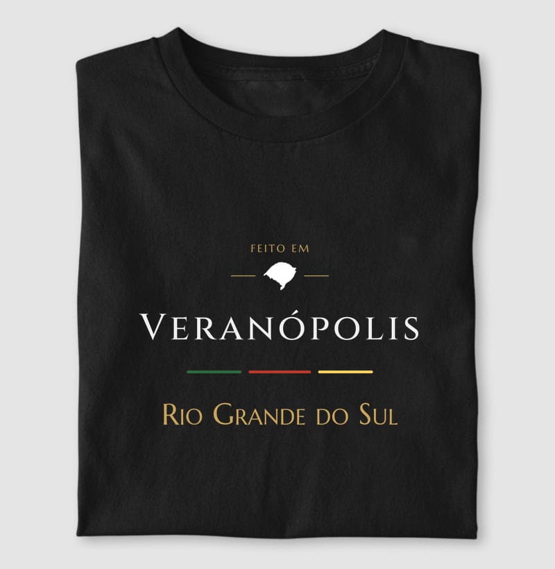 Camiseta Feito em de Veranópolis