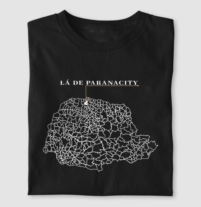 Camiseta Ponto de Origem de Paranacity