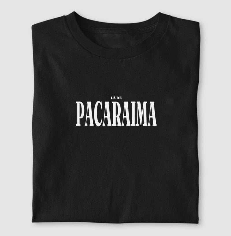 Camiseta Tipografia de Pacaraima