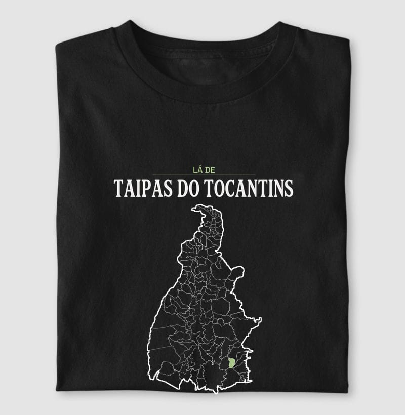 Camiseta Território de Taipas do Tocantins
