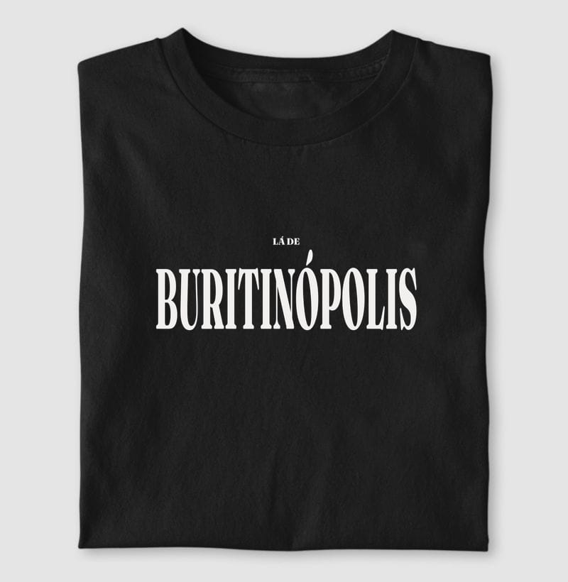 Camiseta Tipografia de Buritinópolis