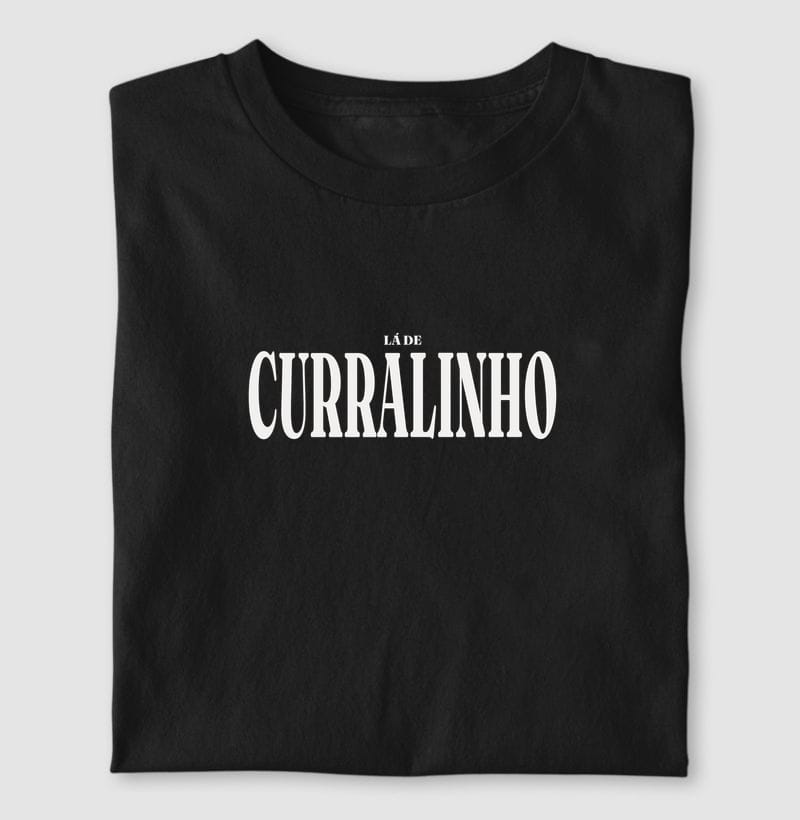 Camiseta Tipografia de Curralinho