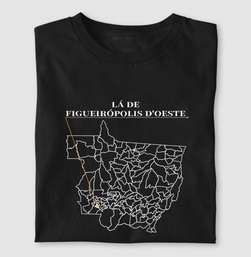 Camiseta Ponto de Origem de Figueirópolis D'Oeste