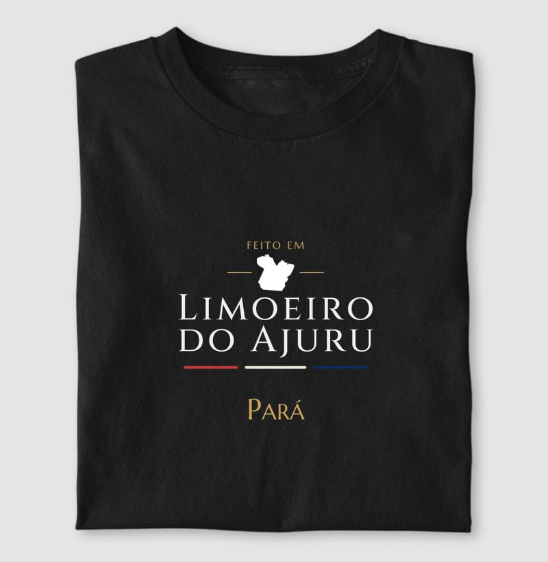 Camiseta Feito em de Limoeiro do Ajuru