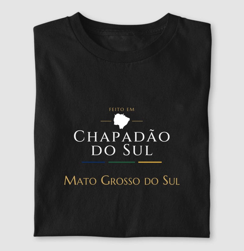 Feito em, Chapadão do Sul · MS
