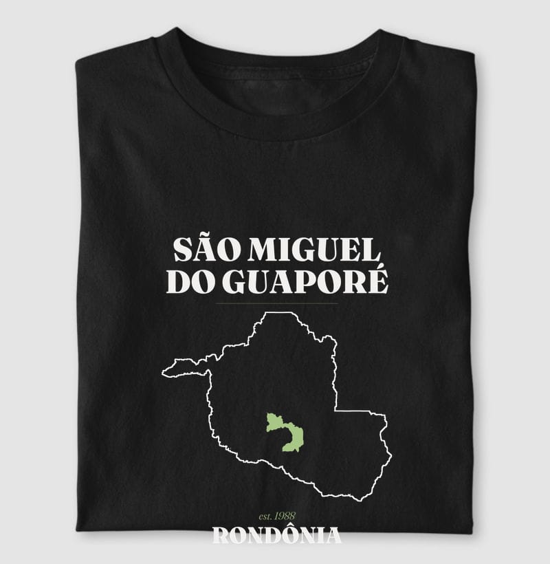 Camiseta Legado de São Miguel do Guaporé
