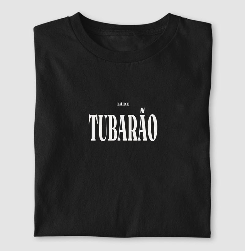 Camiseta Tipografia de Tubarão