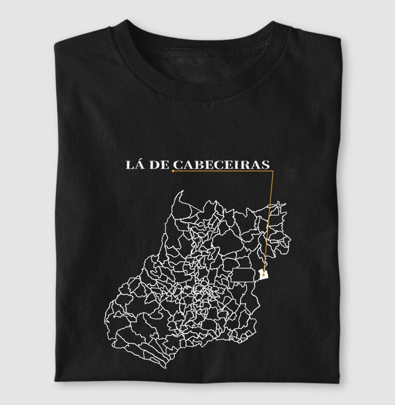 Camiseta Ponto de Origem de Cabeceiras