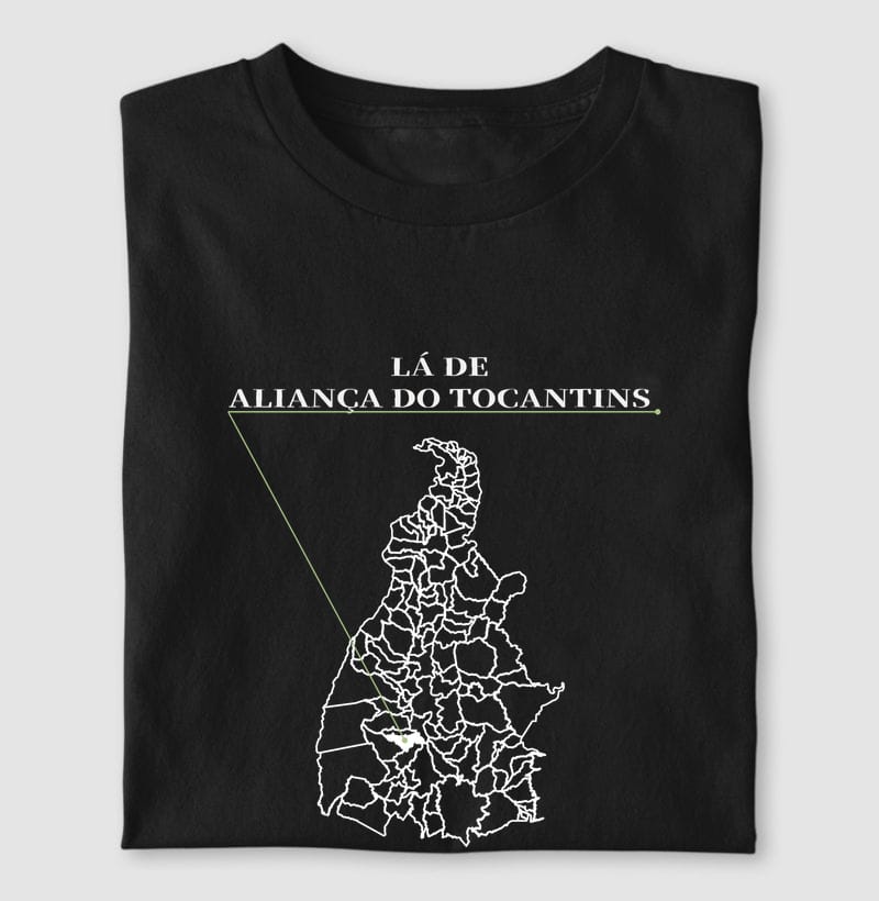 Camiseta Ponto de Origem de Aliança do Tocantins