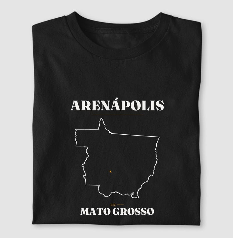 Camiseta Legado de Arenápolis