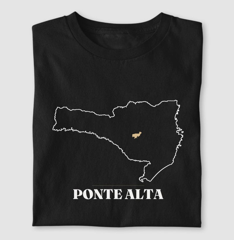 Camiseta Traço de Ponte Alta