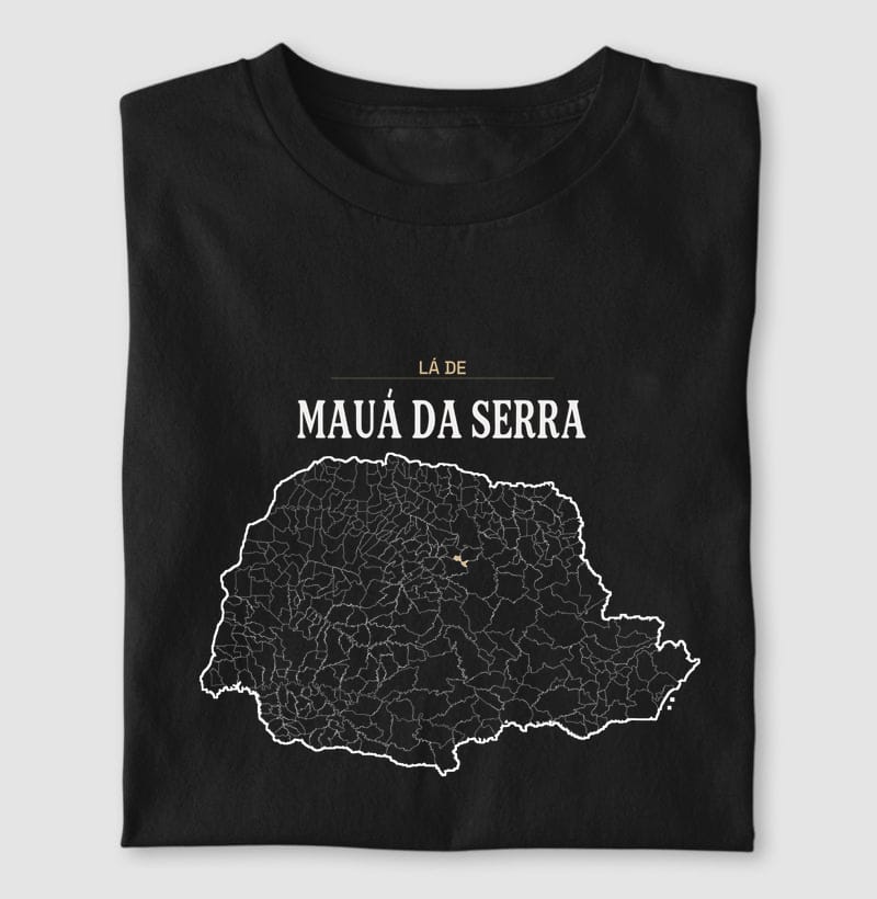 Camiseta Território de Mauá da Serra