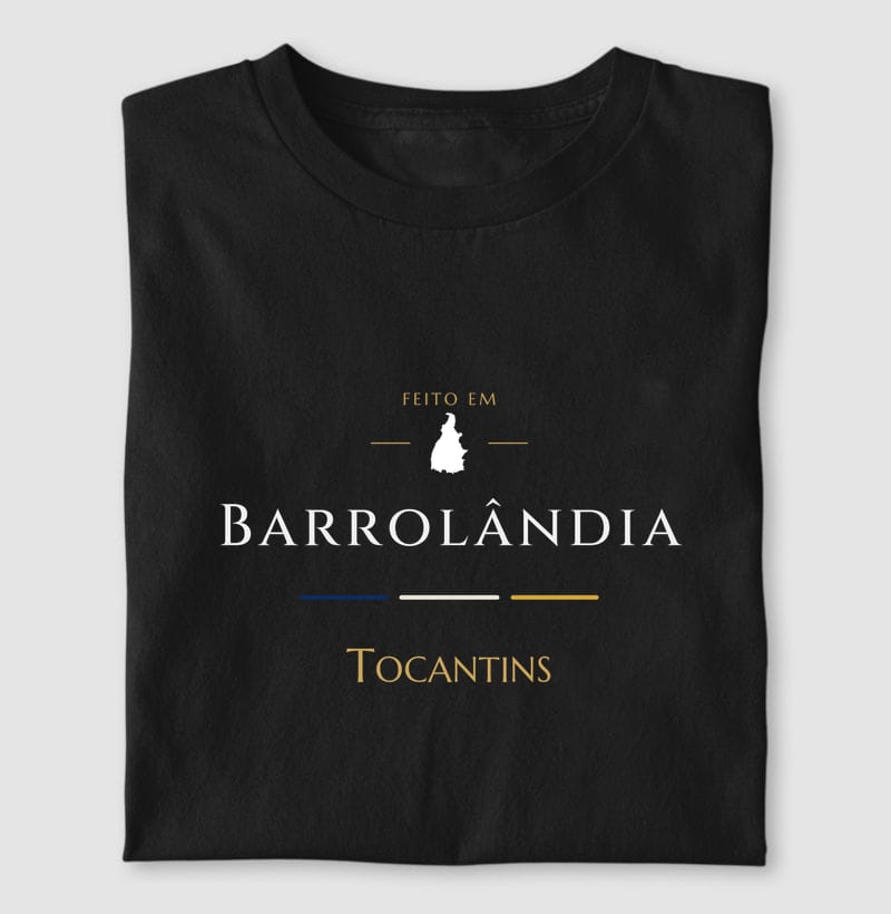 Camiseta Feito em de Barrolândia