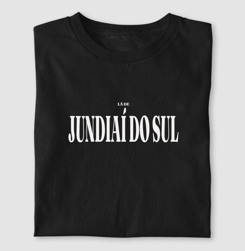 Camiseta Tipografia de Jundiaí do Sul