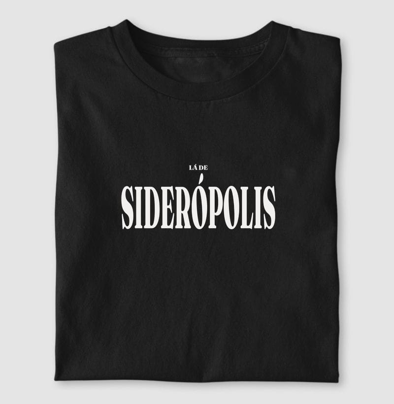 Camiseta Tipografia de Siderópolis