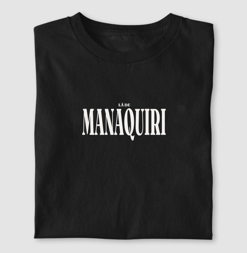 Camiseta Tipografia de Manaquiri