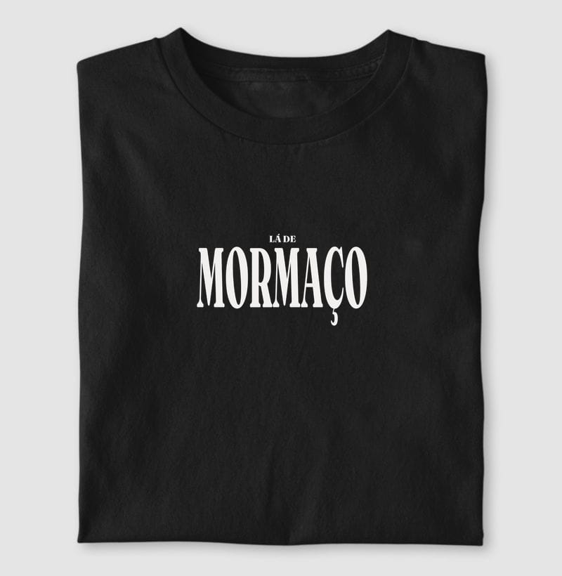 Camiseta Tipografia de Mormaço