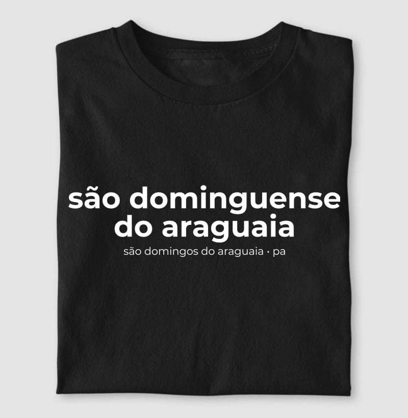 Camiseta Gentílico de São Domingos do Araguaia