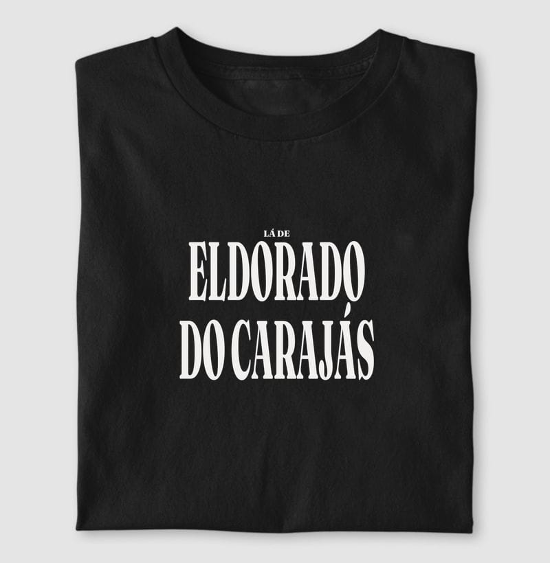 Camiseta Tipografia de Eldorado do Carajás