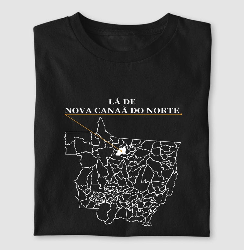 Camiseta Ponto de Origem de Nova Canaã do Norte