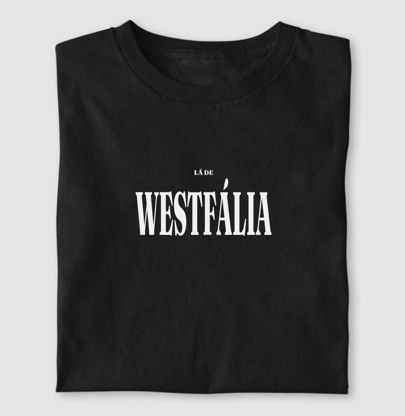 Camiseta Tipografia de Westfália