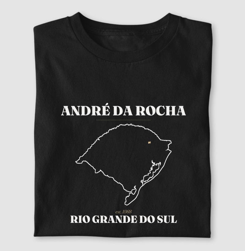Camiseta Legado de André da Rocha