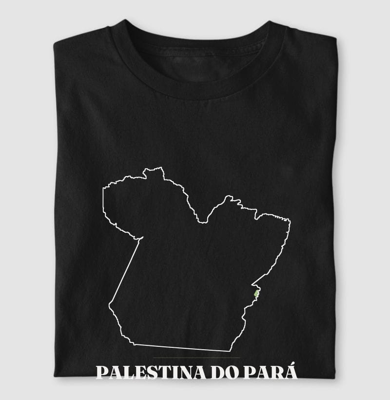 Camiseta Traço de Palestina do Pará