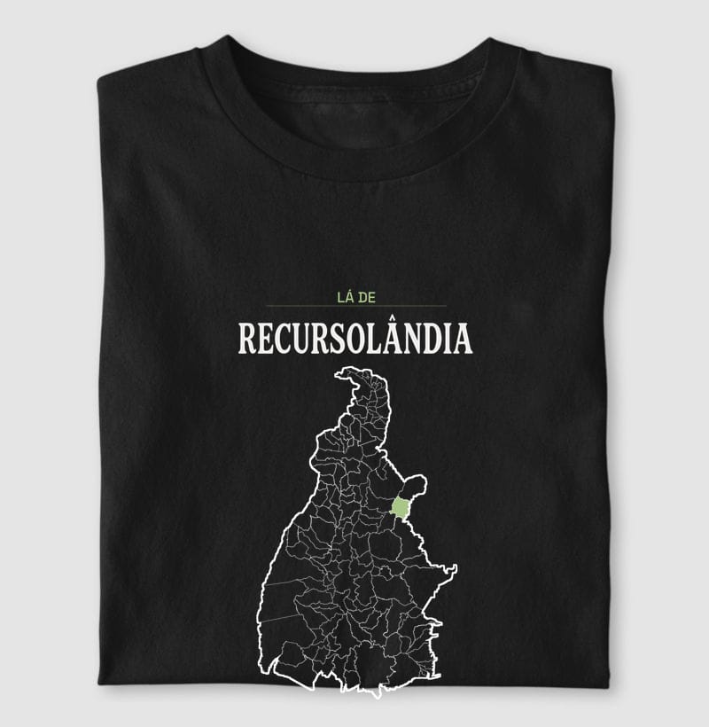 Camiseta Território de Recursolândia