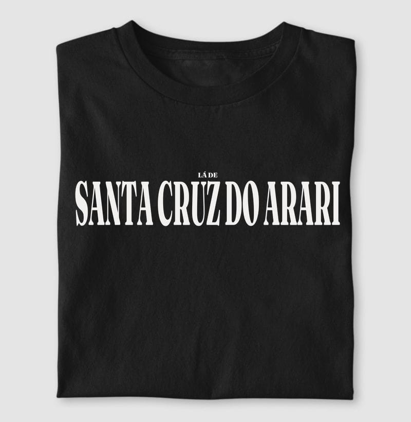 Camiseta Tipografia de Santa Cruz do Arari