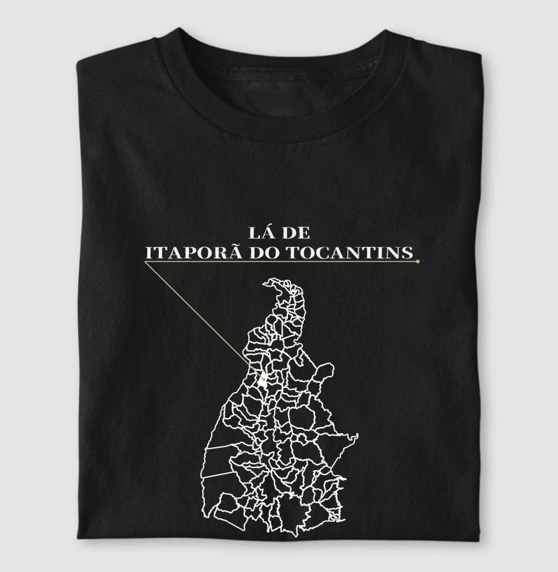 Camiseta Ponto de Origem de Itaporã do Tocantins