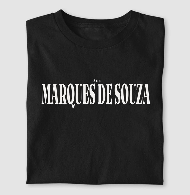 Camiseta Tipografia de Marques de Souza
