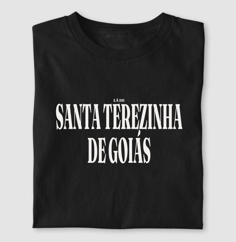 Camiseta Tipografia de Santa Terezinha de Goiás